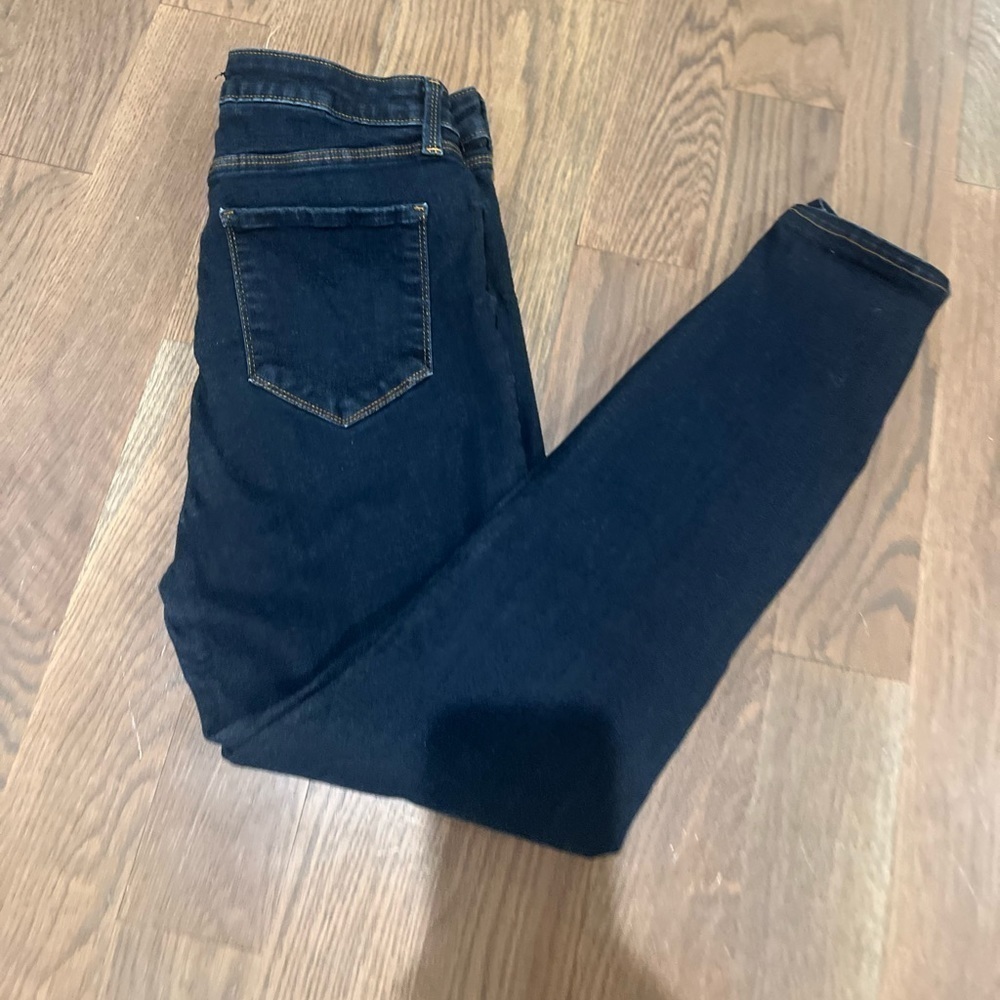 L’AGENCE Margot High Rise Skinny Jeans Size 31 quiet luxury y2k F - Picture 7 of 7